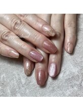 クリスタルネイル ゆめタウン博多店(CRYSTAL NAIL)/薔薇アート★