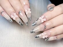 サン ネイル(SUN nail)の雰囲気(10本長さ出しアートし放題 選べるパーツ¥10800)