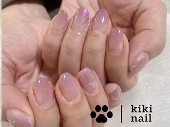 キキネイル 溝の口(kikinail)/11.12月定額A/塗りかけ