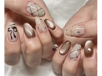 シエル(ciel)の写真/【OPEN記念キャンペーン実施中】高いアート力×お手頃価格でご提供!インク/鉱物/ニュアンス等持ち込みOK◎