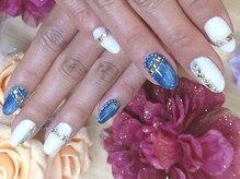 ネイルルーム 千美(room)/デニムネイル