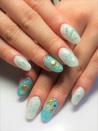 夏先取り！シェルネイル