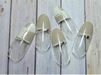 ホームネイルサロン 戸田 ミハ フルーラ(Home Nail Salon Mija Flura)/シンプル　T19S