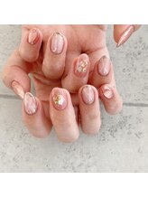 ラ フルール(La Fleur)/大理石ネイル