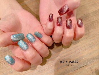 アイネイル 小倉(ai nail)/ギャラクシーネイル¥5500