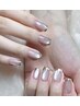 【HAND】輝く指先★韓国アイドル感抜群フレンチデザイン¥9500→¥9000