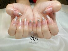 シュガービューティーネイルズ(Sugar Beauty Nails)/ラメグラデーションネイル