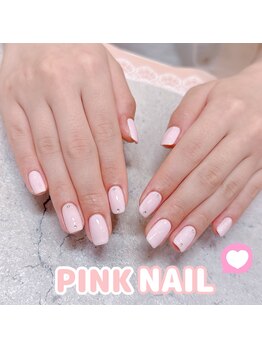 バニーアイズ 博多店(Bunny eyes)/ピンクネイル♪