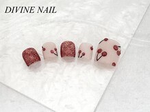 ディバイン ネイルズ(DIVINE NAILS)/フットジェルアートやり放題