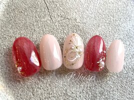 水引ネイル/パラジェル