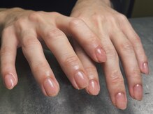 オムネイル 渋谷(HOMME NAIL)/クリアジェル ¥4.400