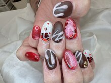 シェリーネイル(cherie nail)/バレンタインネイル