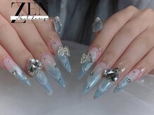 ゼン ネイル デザイン 池袋(ZEN NAIL DESIGN)/* 長 さだしやり放題×つけ放題