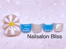 ネイルサロンブリス(nail salon Bliss)/定額FOOTシンプルアート￥5720