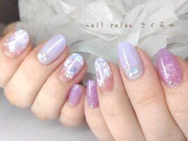 【大人気☆】6月あじさいネイル
