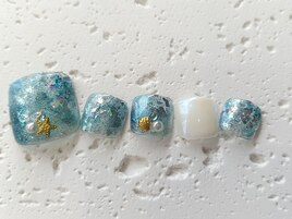 フット　初夏　シェル　海