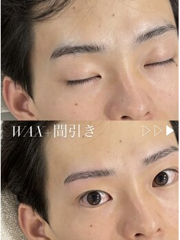 プラスアイビー 神戸三宮店(+i.b)/WAX+間引き