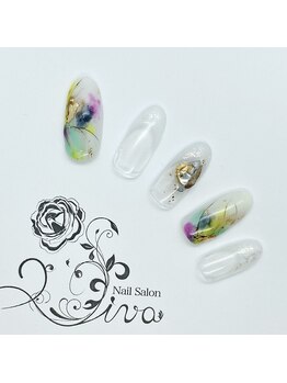 ネイルサロン ディーバ ギンザ(Nail salon Diva GINZA)/透け感ネイル