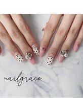 グレイス(grace)/ドットフレンチネイル