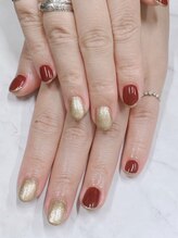 ネイルズ アヴァンティ(Nails Avanti)/定額デザインジェルラメフレンチ