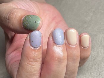 ネイルサロン フィフスアベニュー(Fifth Avenue)/梅雨カラー