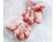ジョリーナ ネイルズ 鶴見(Jolina Nails)/長さ出し持ち込みデザイン