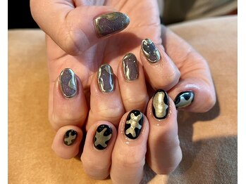 ブランシュ 藤沢(Blanche)/オーダーメイドネイルバイカラー