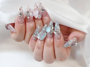 エムプラスネイル 新宿(M+Nail)/ゴージャス10本やり放題★