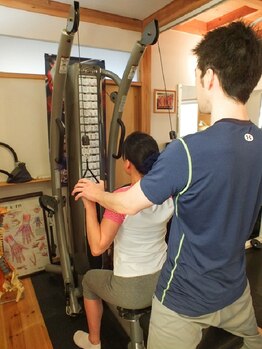 しとろ整体の写真/パーソナルトレーニングスタジオで体幹＆筋力トレー二ングやストレッチを初心者でも分かりやすく指導◎