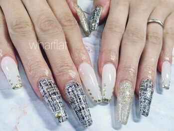 ワーフラット(wharflat)の写真/☆様々な爪の悩みをお持ちの方☆写真持ち込み・フルオ‐ダ-歓迎♪スタッフ全員JNA1級資格保持高技術サロン!