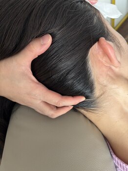 Yurari｜DryHeadCare & Aromaの写真/頭から首・肩まで徹底的にほぐす！元理学療法士によるヘッドスパで辛い眼精疲労や首コリにアプローチ。