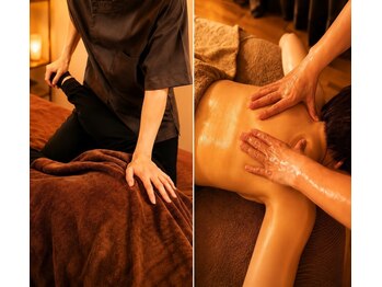 ピースユー(ピースYOU)の写真/首・肩こりや疲れが気になる女性へ。身体の贅沢ケアで日々の疲れをリフレッシュ。極上のリラックスタイムを
