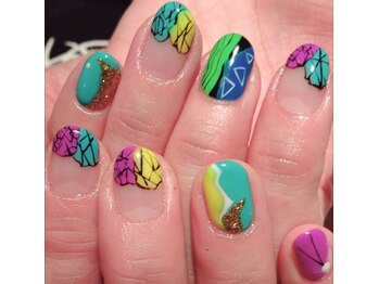 サニーサイドアップ ネイル(Sunny SideUp nail)/【現代社会】art