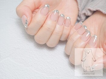 オトナネイル(otona nail)/ガラスフレンチネイル