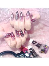 ファラウェイネイル(Faraway nail)/絶妙グラデ地雷ネイル☆