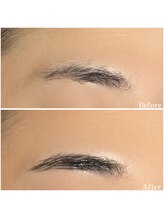 眉毛男子 新宿店/before/after