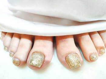 タマ(TAMA)/フットネイルワンカラー