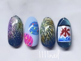 夏祭りネイル☆