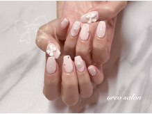 オレオサロン 池袋(oreo salon)/アート定額 /水玉ネイル