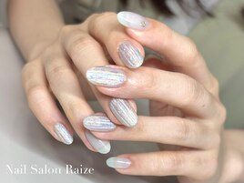夏ネイル/ユニコーンネイル