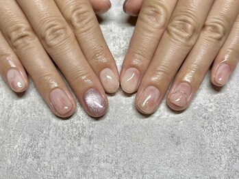 レアレアネイル(Lealeanail)/【パラジェル】ニュアンスネイル