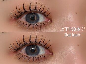 ジェイムファイブアイ 梅田中津店(Jiem5eye)/上下フラットラッシュ