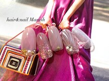 ヘアーアンドネイルマニッシュ(hair＆nail Manish)/マーメイドネイル