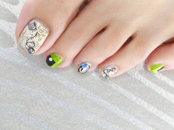 ヌル ネイル 新宿(NURU NAIL)/個性派/モード/フット/韓国