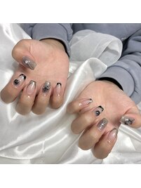 アートフリー推しネイル