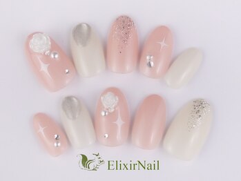 エリクサーネイル 新橋(Elixir Nail)/定額b カジュアル/クーポン使用
