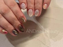 アンドネイル ビューティー(AND nail,beauty)/春ネイル/マグネット/藤沢