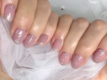 ネイルネージュ 錦糸町(Nail Neige)/ラメグラ/ベース追加