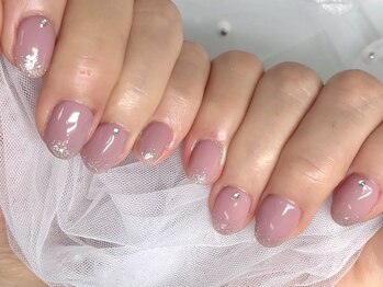 ネイルネージュ 錦糸町(Nail Neige)/ラメグラ/ベース追加