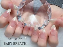 ベイビーブレス(BABY BREATH)の雰囲気（チークマグネットネイル5,900円♪♪）